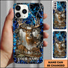 Maxcorners Hunting Whitetail Deer Forest Wall Break Personalized 3D Phone Case