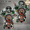 Maxcorners Dart Board Dynamite Mascot Explosive TNT Character Design Multicolor Customized Name, Team Name 3D Shirts