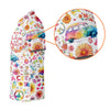 Maxcorners Retro Love Peace Van Floral Hawaiian Golf Shirt, Women’s Golf Tops, Performance Golf Shirt LM1507