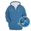 Maxcorners Funny Pattern Golf Shirt, Dachshund Golf Shirt, Prostate Cancer Golf Shirt For Men