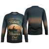 Maxcorners Fishing In Heaven SPF Shirt, Custom Fishing Shirt, Presents For Fishermen, Fishing Memorial Gift