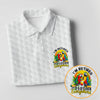 Maxcorners White Tropical Parrot Happy Retirement Golf Polo Shirt, Women's Golf Polo, Performance Golf Shirt LM1507