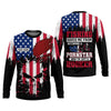 Maxcorners Fishing Saved Me From Becoming A Pornstar Patriotic Fishing UPF Shirts, Funny Fishing Shirt, Fishing Shirts For Men