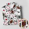 Maxcorners Playing Cards Poker Pattern Hawaiian Golf Shirt, Golf Polo For Women, Women’s Golf Apparel LM1507