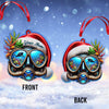 Maxcorners Custom Name Diving Ornament, Christmas Gift for Diving Lover 2D Flat LM2111