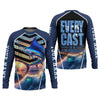 Maxcorners Every Cast Is A New Possibility Mens Fishing Shirts Long Sleeve, SPF Shirt For Men, Fishing Shirts For Men
