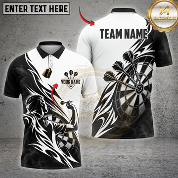 Maxcorners Darts & Winged Dartboard Graphic Customized Name, Team Name 3D Shirts
