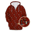 Maxcorners USA Golf Shirt For Golfer, Christmas Golf Shirt, Funny Pattern Golf Shirt For Men