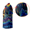 Maxcorners Tie Dye Bigfoot Fishing Forest Golf Shirt, Women’s Golf Apparel, Golf Tops For Women LM1507