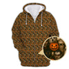 Maxcorners Halloween Pattern Golf Shirt, Funny Halloween Golf Shirt, Golf Gift For Golfer