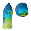 Maxcorners Mahi Mahi Fishing Shirt, Fishing SPF Shirt For Men, Gift For Fisherman, Fishing Shirts For Men