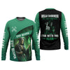 Maxcorners Fish Reaper Fishing UPF Shirts, Best Fishing Gifts, Custom Fishing Shirt, Hello Darkness My Old Friend