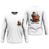 Maxcorners Custom Boat Shirt, Fishing Jersey, SPF Long Sleeve Shirts, Best Fishing Gifts, Mens Casual Shirts