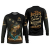 Maxcorners Jesus Is My Savior, Fishing Therapy SPF Shirt, Funny Fishing Shirt, Gift For Fisherman