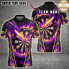 Maxcorners Darts Coiled Dragon Dartboard Multiple Options Personalized Name, Team Name 3D Shirt