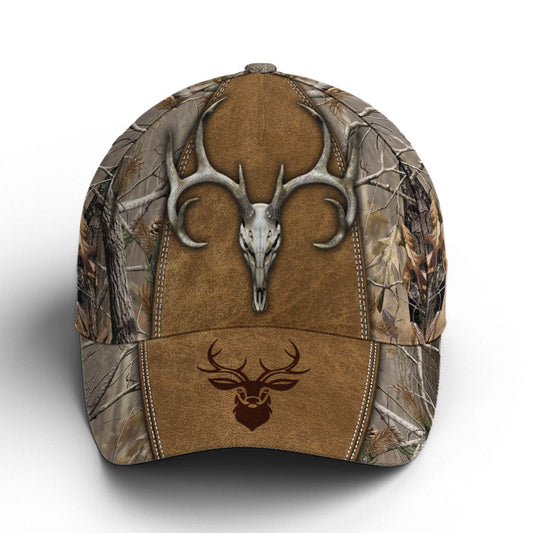 Maxcorners Hunting Camouflage Multicolor Deer Logo Baseball Cap LM0402