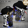Maxcorners Flame Strike Bowling Multicolor Customized Name, Team Name 3D Shirts