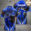 Maxcorners Darts Raging Bull Multicolor Customized Name, Team Name 3D Shirts