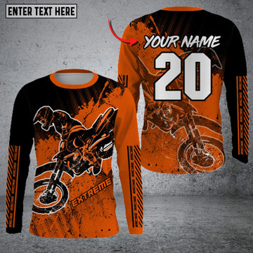 Maxcorners Motorcycle Adventure Personalized Name 3D Shirt