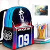 Maxcorners Motocross 4 Personalized Name And Number Backpack