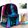 Maxcorners Motocross 8 Personalized Name And Number Backpack