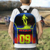 Maxcorners Motocross 10 Personalized Name And Number Backpack