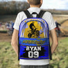 Maxcorners Motocross 11 Personalized Name And Number Backpack