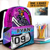 Maxcorners Motocross 51 Personalized Name And Number Backpack