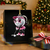 Maxcorners Cute Golf Ball Female Golf Acrylic Ornament, Golf Xmas Ornaments, Golf Christmas Gifts LM1611