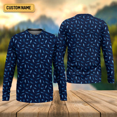 Maxcorners Shark Pattern Performance Fishing Shirts, SPF Shirt For Men, Hooded Fishing Shirt, Fishing Shirts For Men