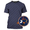 Maxcorners Funny Pattern Golf Shirt, Dachshund Halloween Shirt, Dachshund Golf Shirt For Men
