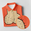 Maxcorners Orange Funny Dickhead Faux Chest Golf Shirt, Ladies Golf Shirts, Golf Polo For Women LM1507
