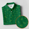 Maxcorners Golf And Beer Lucky Four Leaf Clover St Patrick's Day Green Golf Tops For Men, Golf Gift For Men