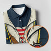 Maxcorners Funny Pirate Costume Hawaiian Golf Shirt, Women's Golf Tops, Ladies Golf Shirts LM1507