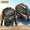 Maxcorners Fishing Hunter Camo Fishing Shirt, UV Protection Shirt, Presents For Fishermen