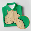 Maxcorners Green Funny Dickhead Faux Chest Golf Shirt, Women’s Golf Polo, Ladies Golf Top LM1507