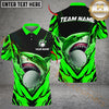 Maxcorners Golf Angry Shark Personalized Name, Team Name 3D Shirt (4 Colors)