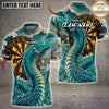 Maxcorners Darts Eastern Dragon Mountain Dartboard Multiple Options Personalized Name, Team Name 3D Shirt