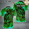 Maxcorners Darts Flaming Dragon Dartboard Multiple Options Personalized Name, Team Name 3D Shirt