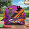 (8 Colors) Maxcorners Disc Golf Mountain Flying Discs & Chain Basket Personalized Name 3D Cap LM3009
