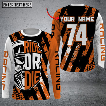 Maxcorners Freedom Rider Performance Personalized Name 3D Shirt