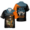 Maxcorners Mine's So Big I Have To Use Two Hands Skeleton Fishing UV Shirts, Presents For Fishermen, Funny Fishing Shirt