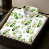 Maxcorners Funny Pickle Hawaiian Golf Shirt, Cartoon Style Women's Golf Tops, Ladies Golf Shirts LM1507