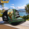 Maxcorners Bigfoot Fishing Hat, Fishing Trucker Hat, Fishing Cap For Men, Fishing Gifts For Dad