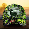 Maxcorners Jesus In My Heart Deer Hunting Camo Pattern 3D Multicolor Personalized Cap