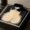 Maxcorners Black Funny Dickhead Faux Chest Golf Shirt, Women's Golf Tops, Ladies Golf Shirts LM1507