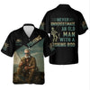 Maxcorners Never Underestimate An Old Man With A Fishing Rod SPF Shirts, Fishing Shirts For Men, Funny Fisherman Gift