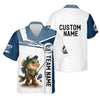 Maxcorners Team Fishing Shirt, Largemouth Bass Fishing, SPF Shirt For Men, Men Jersey, Mens Casual Shirts