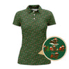 Maxcorners Dachshund Christmas Shirt, Funny Pattern Golf Shirt, Golf Shirt For Dog Lover, Golf Gift For Golfer