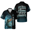 Maxcorners I'd Rather Be Fishing SPF Shirt, Funny Fishing Shirt, Long Sleeve Fishing Shirts, Gift For Fisherman